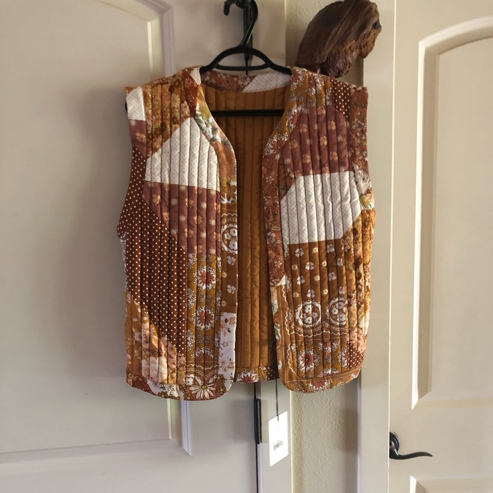 Spell Cha Cha Quilted Vest NWT